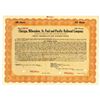 Image 1 : Chicago, Milwaukee, St. Paul and Pacific Railroad Co., ca.1920-1930 Specimen Stock Certificate