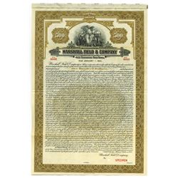 Marshall Field & Co., Specimen Bond.