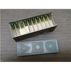 New Waukesha Carbide Inserts, P/N: 7513-0012F Size 2 WPM