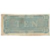 Image 2 : 1864 $10 The Confederate States of America Note T-68 CC