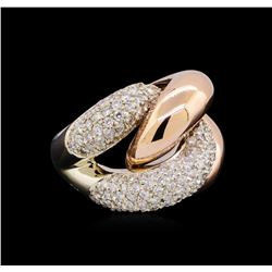 2.53 ctw Diamond Ring - 14KT Two-Tone Gold