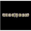 Image 3 : 4.11 ctw Diamond Bracelet - 14KT White Gold