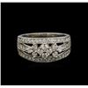 Image 2 : 0.88 ctw Diamond Ring - 14KT White Gold