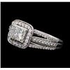 Image 1 : 1.27 ctw Diamond Ring - 14KT White Gold
