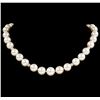 Image 1 : Pearl and Diamond Necklace