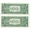 Image 2 : 1957 $1 Silver Certificate Currency Lot of 2