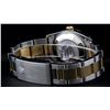 Image 6 : Rolex Two-Tone Silver Index Fluted Bezel Midsize DateJust Watch