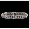 Image 1 : 14KT White Gold 2.23 ctw Diamond Bracelet