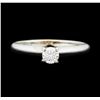 Image 2 : 0.25 ctw Diamond Ring - 14KT White Gold