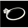 Image 3 : 0.25 ctw Diamond Ring - 14KT White Gold