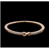 Image 2 : 0.05 ctw Diamond Ring - 14KT Rose Gold