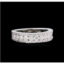 0.80 ctw Diamond Ring - 14KT White Gold