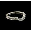 0.15 ctw Diamond Ring - 14KT White Gold