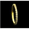 Image 4 : 0.35 ctw Diamond Eternity Band - 14KT Yellow Gold