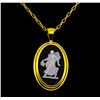 Image 3 : Wedgwood Women's Classic Muse Pendant