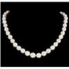 Image 1 : Pearl and Diamond Necklace
