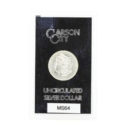 1883 Carson City Uncirculated Silver Dollar