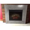 Image 1 : DIMPLEX PURIFIER ELECTRIC FIREPLACE MEASURES 39" X 33" ( MANTEL SURROUND MEASURES 63" X 57" )