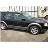Image 2 : 2006 FORD FREESTYLE SEL, 4DR SW, BLACK, VIN # 1FMZK02186FA49210