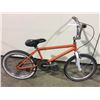 Image 2 : 2 BIKES: BLACK BMX BIKE & ORANGE BMX BIKE