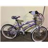 Image 2 : 2 BIKES: GREEN TRIBAL KIDS MOUNTAIN BIKE & PURPLE SHIMMER KIDS MOUNTAIN BIKE