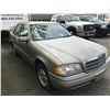 Image 2 : 1995 MERCEDES C280W, GREY, VIN #WDBHA28E8SF249530, 170,662KMS, GAS, AUTOMATIC, PW,CC,PS,PL,TW,