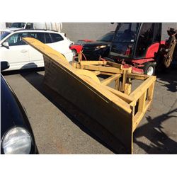 12' YELLOW HEAVY DUTY SNOW PLOW