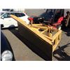 Image 1 : 12' YELLOW HEAVY DUTY SNOW PLOW