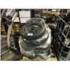 Image 1 : PALLET OF ASSORTED CAR TIRES