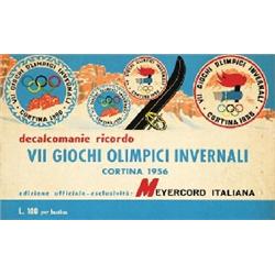  DECALCOMANIE RICORDI VII GIOCHI OLIMPICI .....