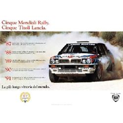  CINQUE MONDIALI RALLY. CINQUE TITOLI LANCIA