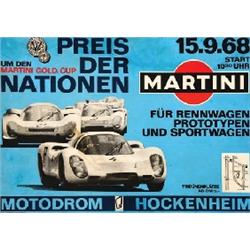 LOT DI 4 POSTERS PER CORSE AUTOMOBILISTICHE ..