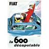 Image 1 :  FIAT, LA 600 DECAPOTABLE
