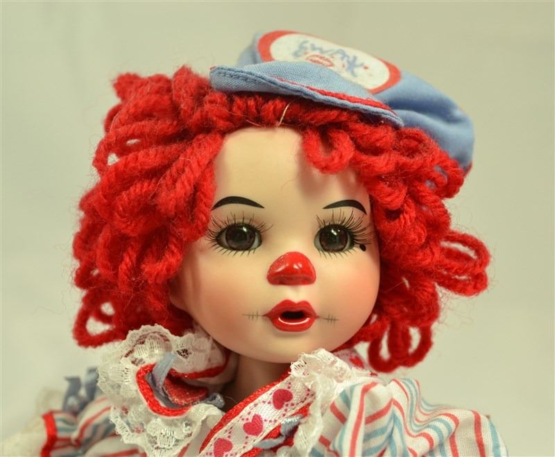 raggedy ann porcelain doll