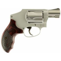 Smith & Wesson 170348 642 Performance Center Double 38 Special +P 1.875" 5 Custom Wood Grip Matte Si