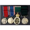 Image 3 : French Canadian set of four medals & minis of World War One