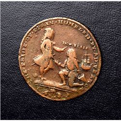 Commemorative Medal of Admiral Edward Vernon (1684-1757)