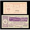 Image 1 : The National Society of Scupture, Lot of 2 notes, VF-EF.