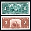 Image 2 : Lot of 2 notes, 1937, Coyne - Towers, Au-Unc