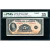 Image 3 : Nice clean 1935 $5 Prince of Wales issue, BC-5, PMG VF-35
