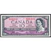 Image 1 : $10, 1954 Coyne - Towers "Devil's Face", BC-32a, Unc