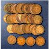Image 1 : 1¢ 1907 Newfoundland, Lot of 40 coins, F-VF