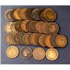 Image 1 : 1¢ 1888 Large Cents, Lot of 50 coins, VG-VF
