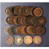 Image 1 : 1¢ 1890H Large Cents, Lot of 48 coins, VG-VF
