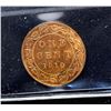 Image 1 : 1¢ 1910 Large Cent, "RED", ICCS MS-64