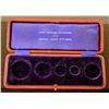 Image 2 : 1908 Specimen set case, maroon exterior.