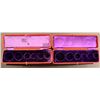 Image 2 : Lot of Two Specimen set cases, dated 1911 & modified.