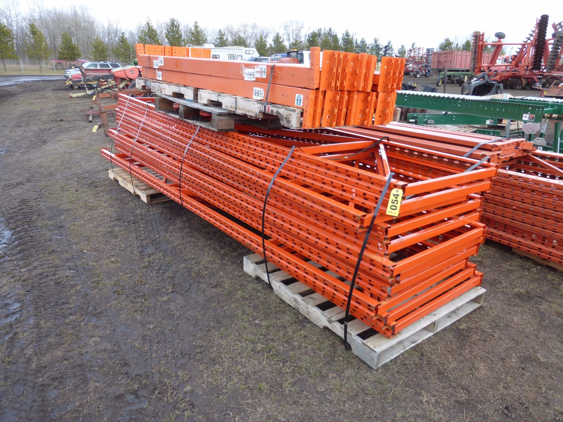 ORANGE PALLET RACKING PALLET