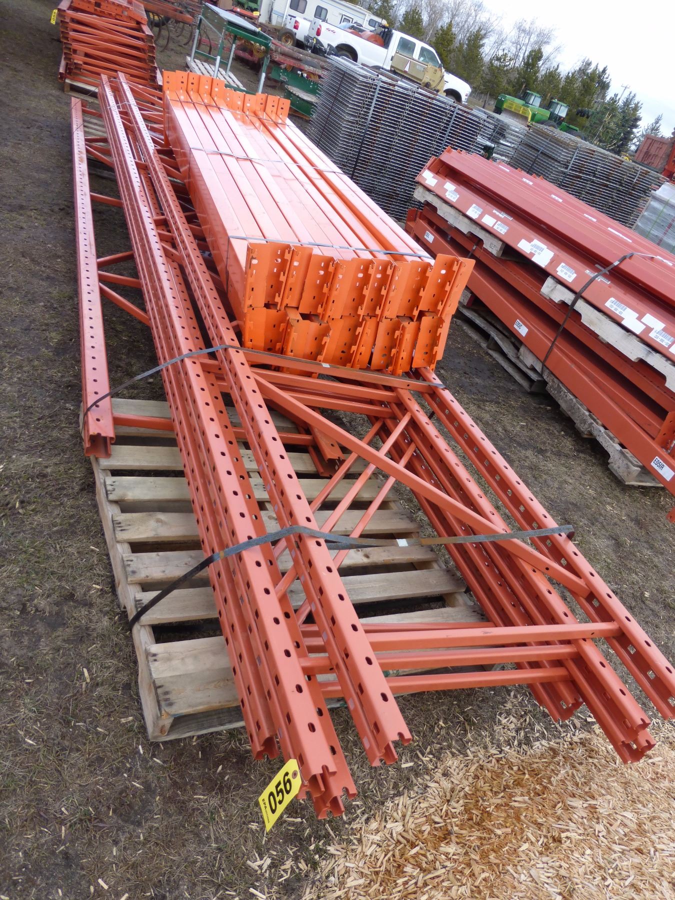 ORANGE PALLET RACKING - PALLET