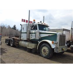 1991 PETERBILT TANDEM AXLE WINCH TRUCK